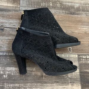 Browns Peep Toe Booties